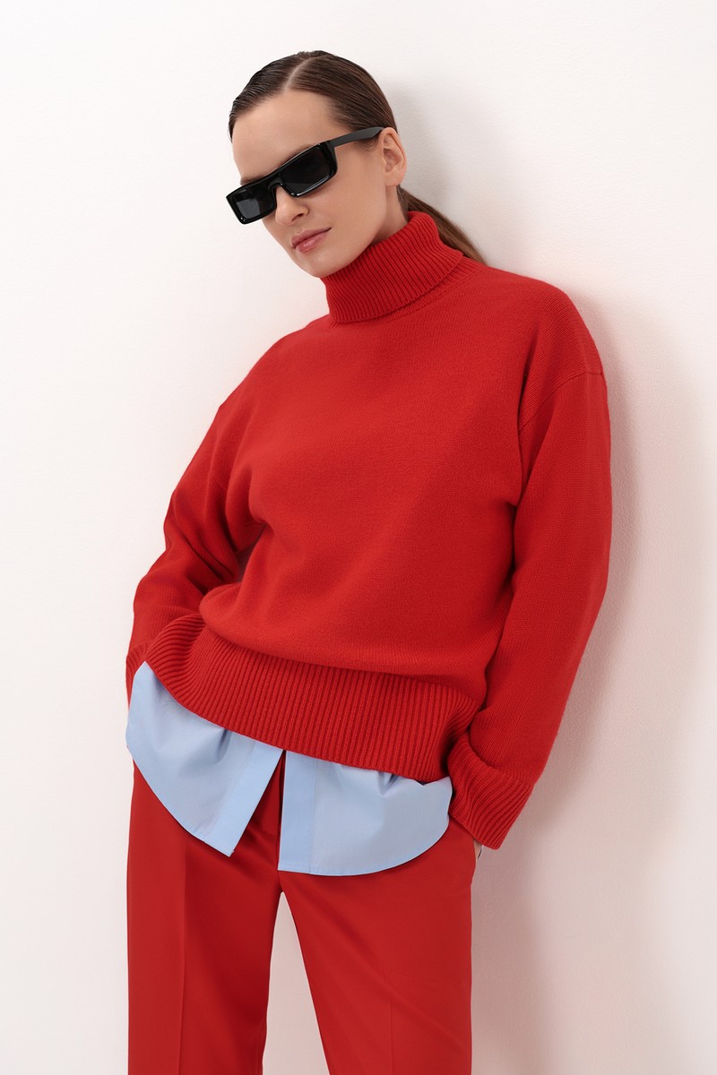 Джемпер Oversize из шерсти и кашемира