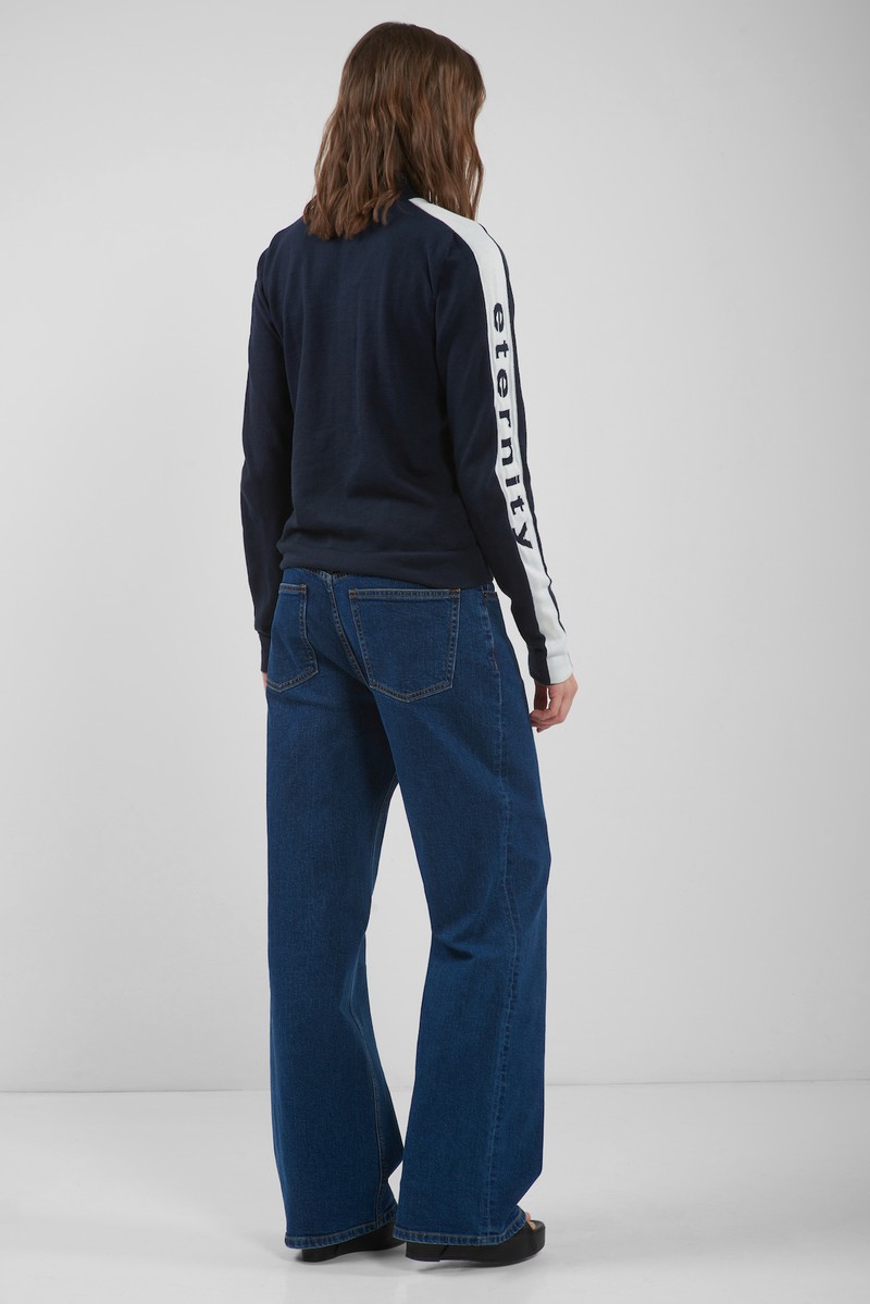 Джемпер с воротником-стойкой PLKL2203C66